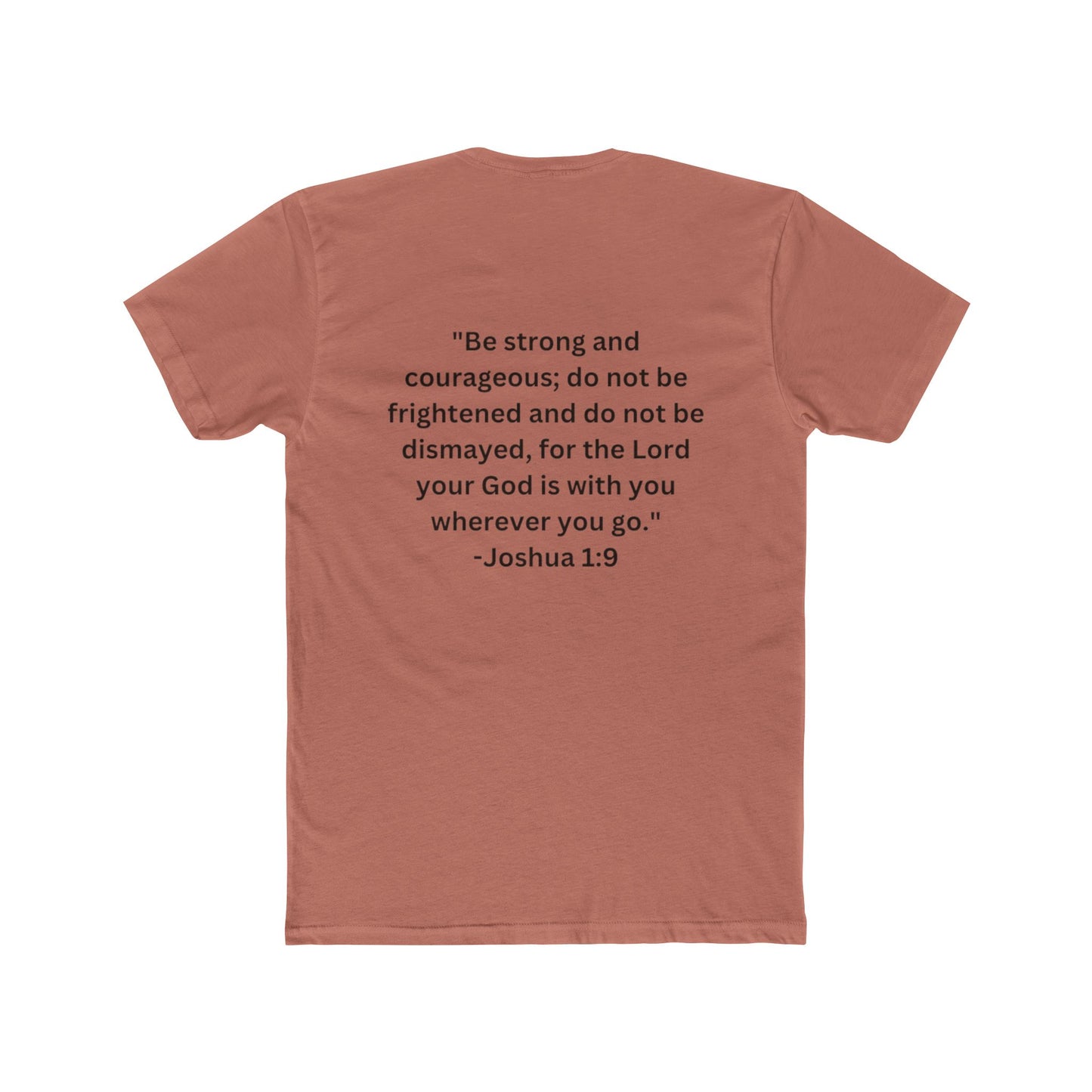 Lucia Bibleverse T-shirt, Joshua 1:9