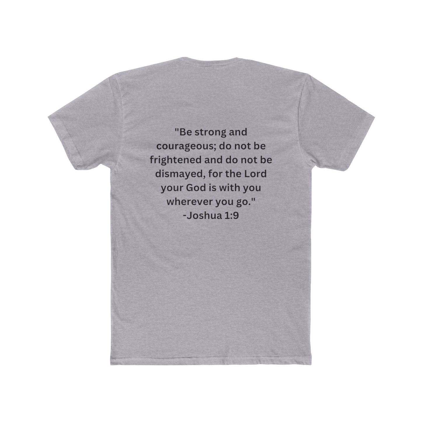Lucia Bibleverse T-shirt, Joshua 1:9