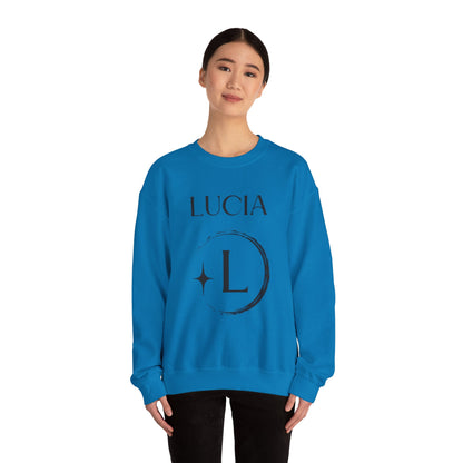 Lucia Bible Verse Crewneck, Nehemiah 8:10