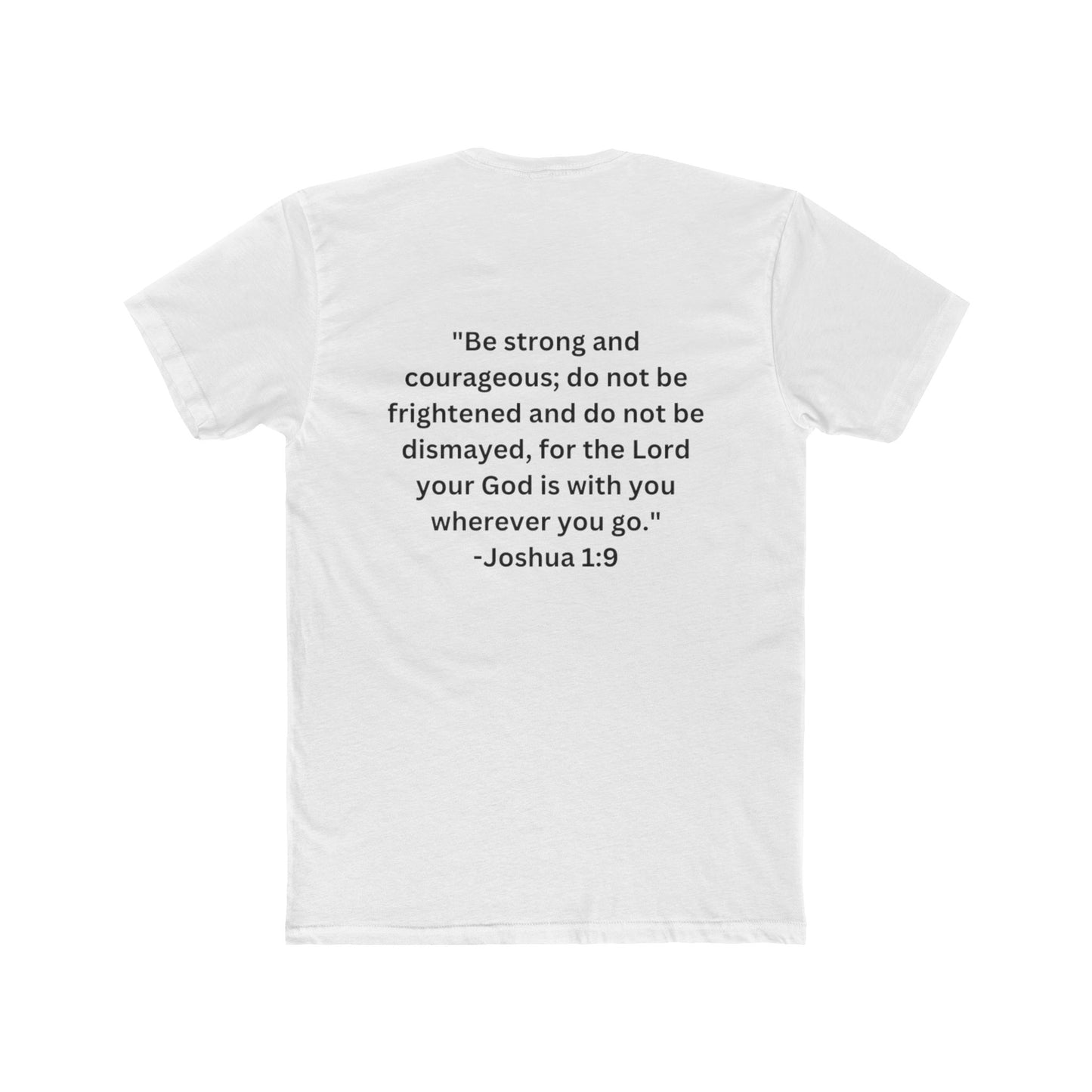 Lucia Bibleverse T-shirt, Joshua 1:9