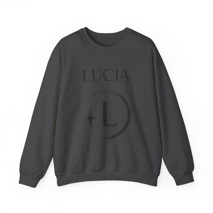 Lucia Bible Verse Crewneck, Nehemiah 8:10