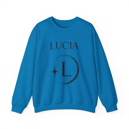 Lucia Bible Verse Crewneck, Nehemiah 8:10