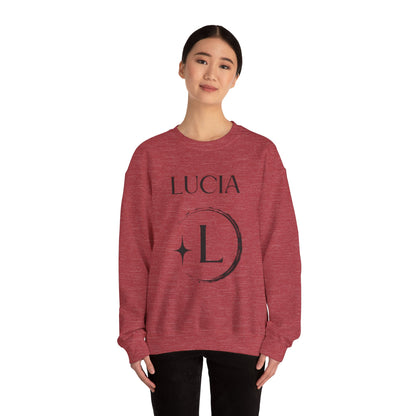 Lucia Bible Verse Crewneck, Nehemiah 8:10