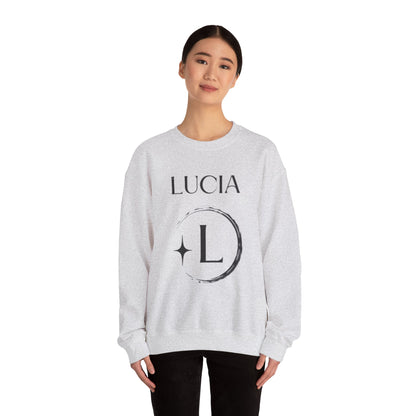 Lucia Bible Verse Crewneck, Nehemiah 8:10