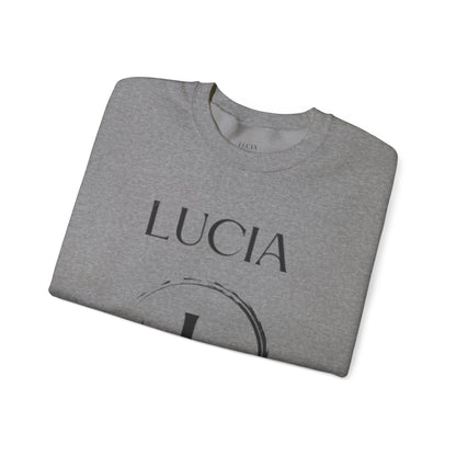 Lucia Bible Verse Crewneck, Nehemiah 8:10