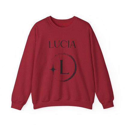 Lucia Bible Verse Crewneck, Nehemiah 8:10