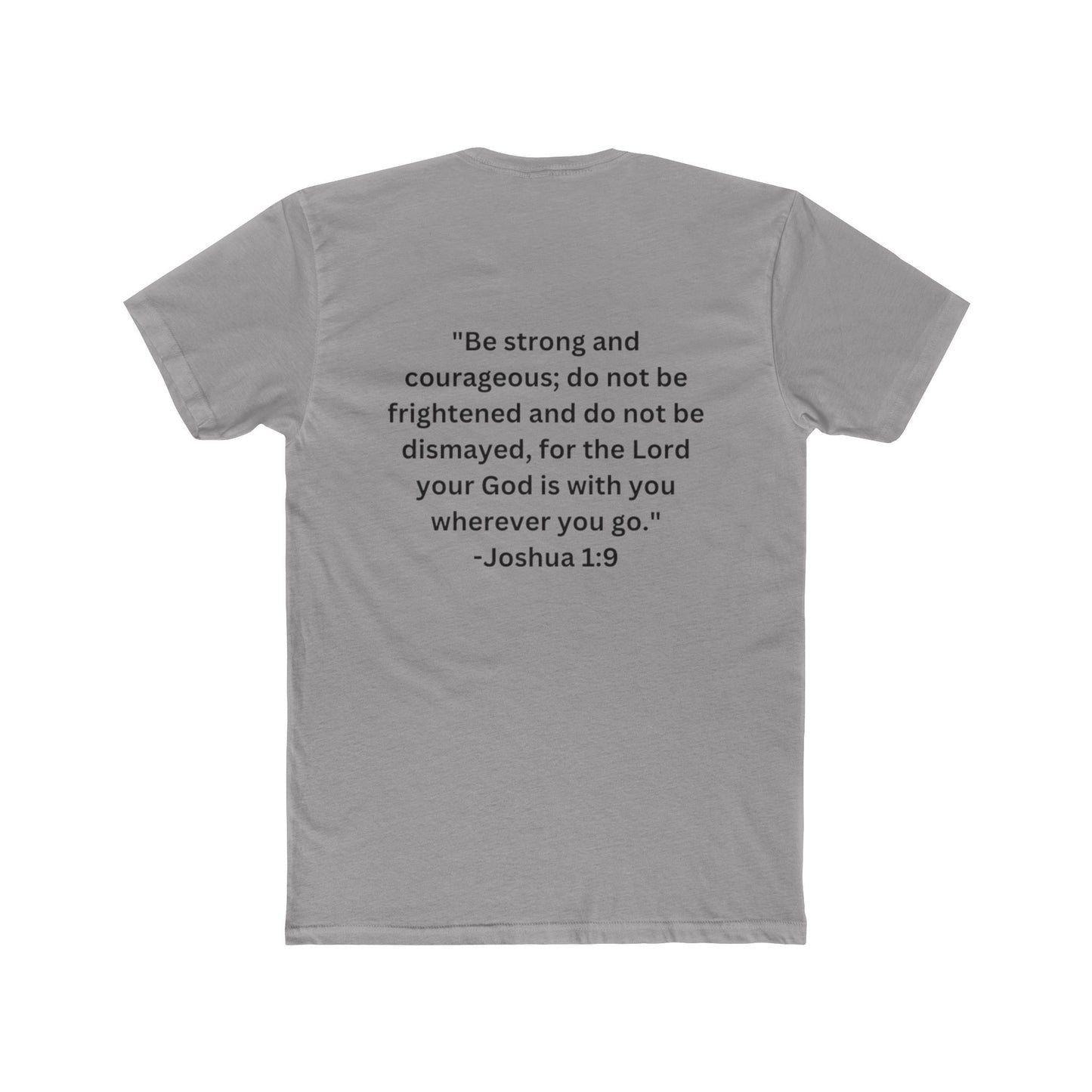 Lucia Bibleverse T-shirt, Joshua 1:9