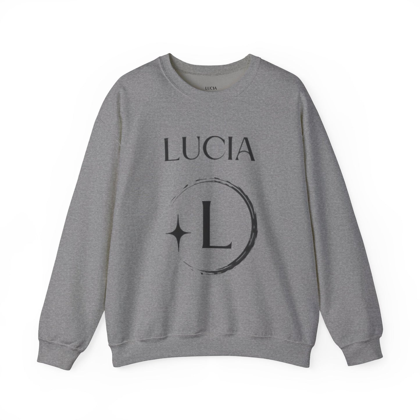 Lucia Bible Verse Crewneck, Nehemiah 8:10