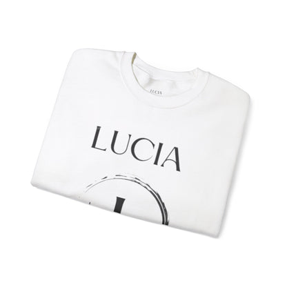 Lucia Bible Verse Crewneck, Nehemiah 8:10