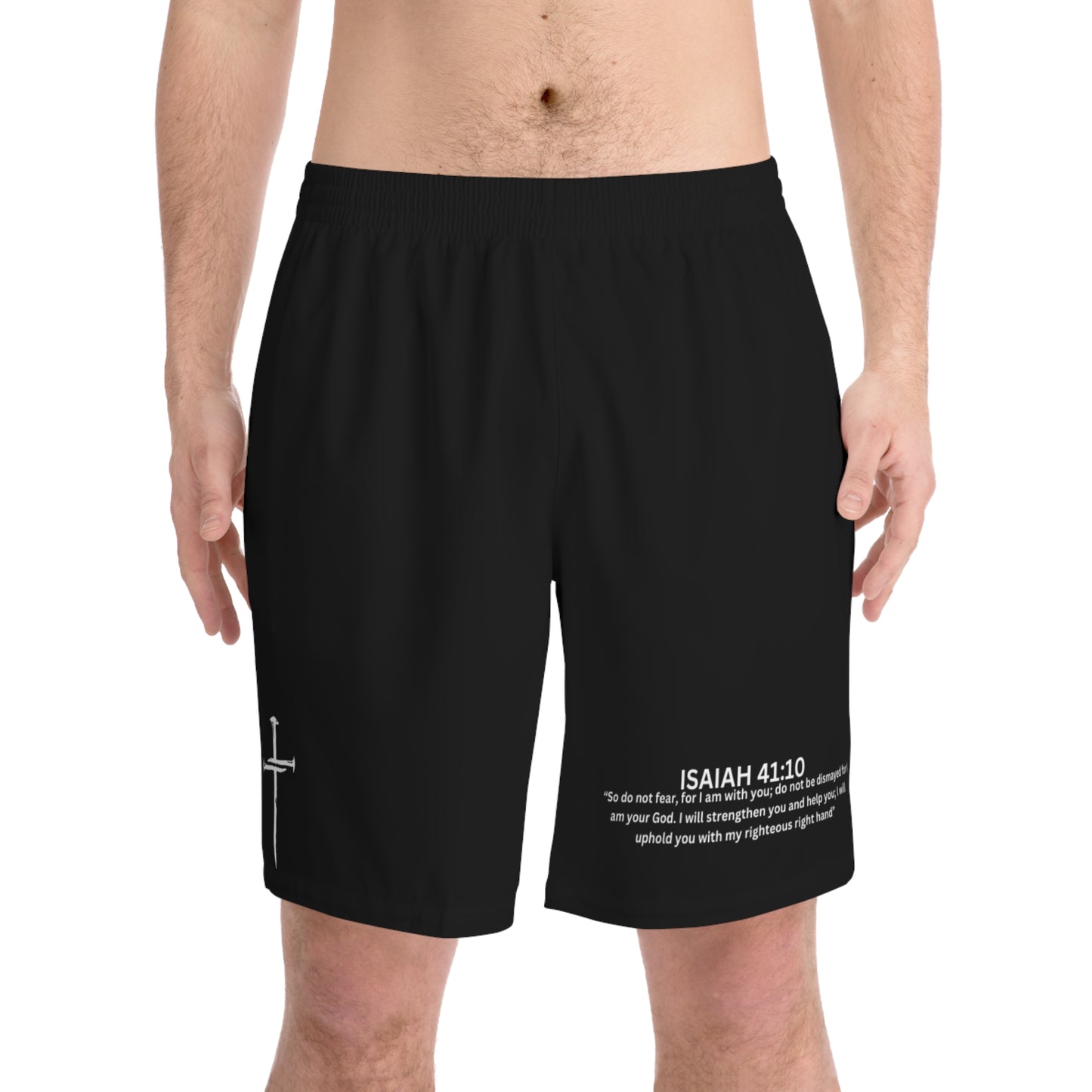 Naill Cross Bible Verse Shorts, Isaiah 41:10