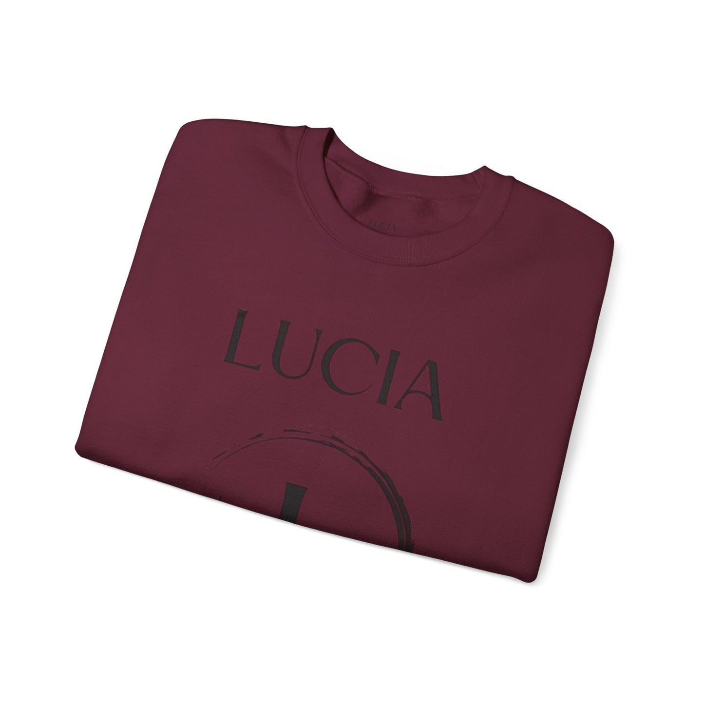 Lucia Bible Verse Crewneck, Nehemiah 8:10