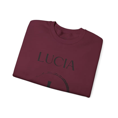 Lucia Bible Verse Crewneck, Nehemiah 8:10